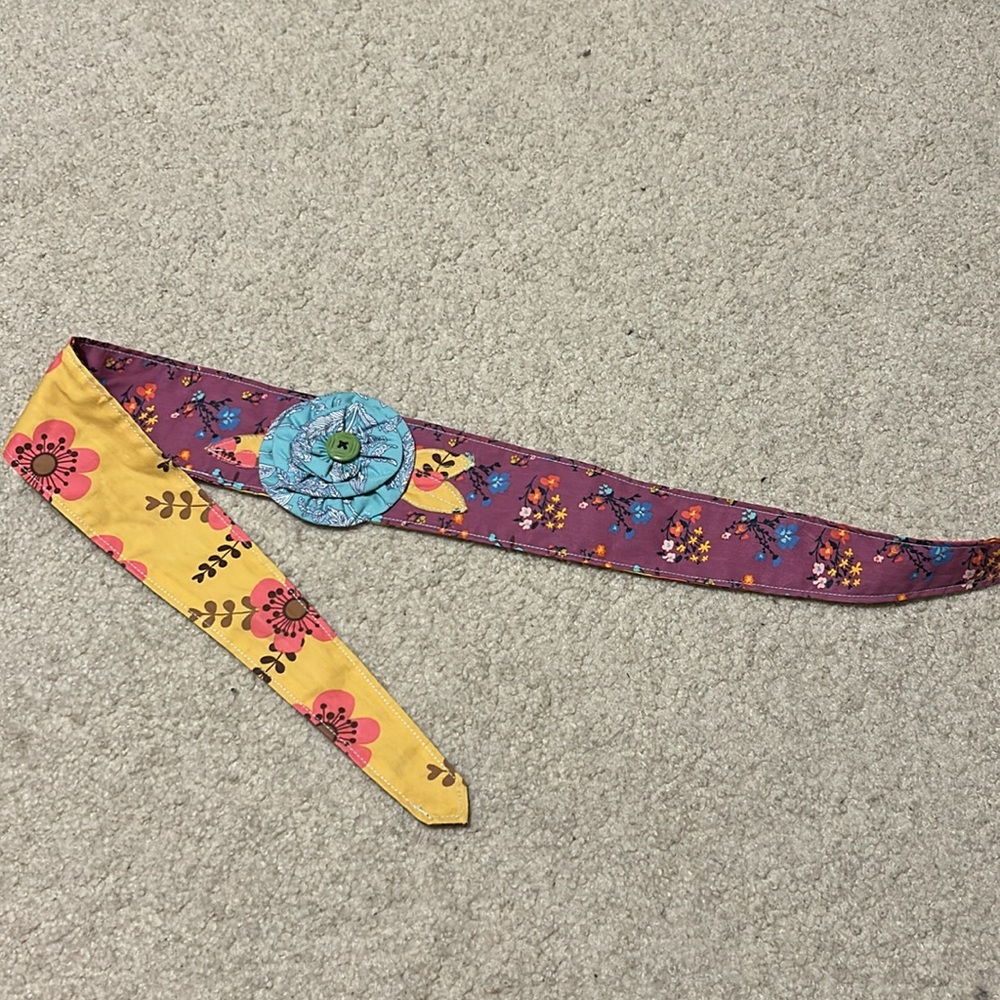 Matilda Jane Floral Hairband with Blue and Purple